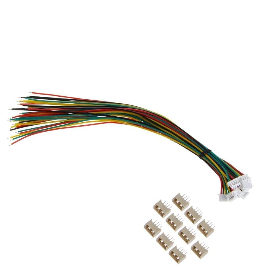 Amazon.co.jp: ミニマイクロ1.25mm JST T-1 4ピンコネクタ